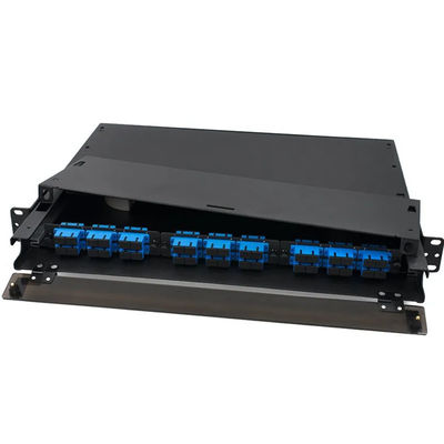 品質  OS2 MPO MTP Patch Panels UPC Duplex LGX Adapter SC Fiber Patch Panel 工場