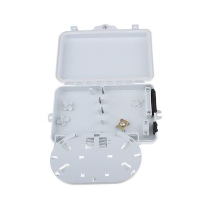 電気通信のために薄い灰色6Port繊維光学の端子箱SC APC/UPC SM SX PC+ABS