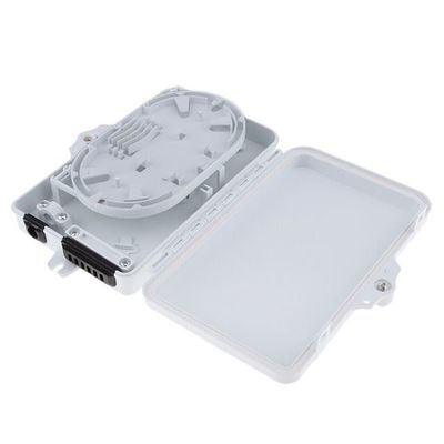 電気通信のために薄い灰色6Port繊維光学の端子箱SC APC/UPC SM SX PC+ABS