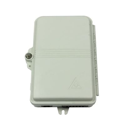 電気通信のために薄い灰色6Port繊維光学の端子箱SC APC/UPC SM SX PC+ABS