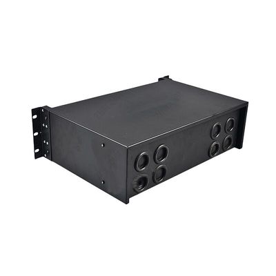 3u 3ru 19&quot;はODF 96の繊維光学の棚エンクロージャの引出しのタイプ パッチ盤を取付けた