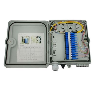 12 / 24箱の左舷屋内/屋外繊維の終了箱FTTH FTTX FTTB