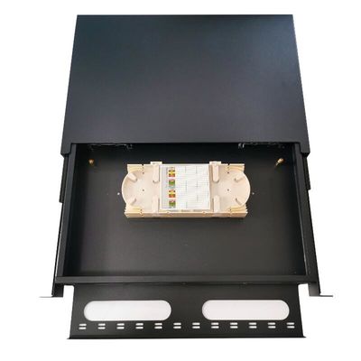 MPOの光ファイバーの終了箱のスプライスのパッチ盤24の港SCの単信
