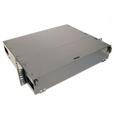 LGX 2Uのラック マウント繊維のエンクロージャ6のアダプターのパネルLC UPCの二重6スロット72F