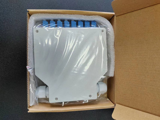 12 PC Lc/Apc複式アパートのAadapterが付いている24の中心の繊維光学の喧騒の柵の端子箱