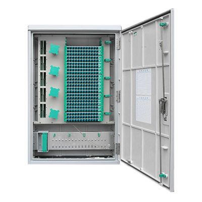 SMC繊維の相互接続通りのキャビネットFTTHは288core FDT箱に金属をかぶせる