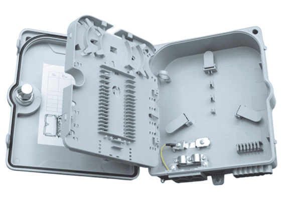 繊維光学の端子箱12Port SC/LC/ST/FC IP-66 UPC/APC薄い灰色FTTH