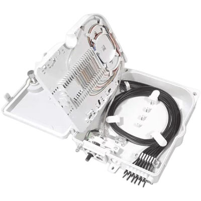 繊維光学の端子箱12Port SC/LC/ST/FC IP-66 UPC/APC薄い灰色FTTH