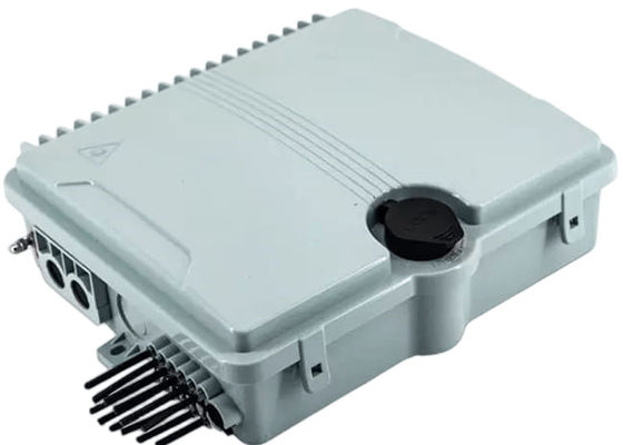 繊維光学の端子箱12Port SC/LC/ST/FC IP-66 UPC/APC薄い灰色FTTH