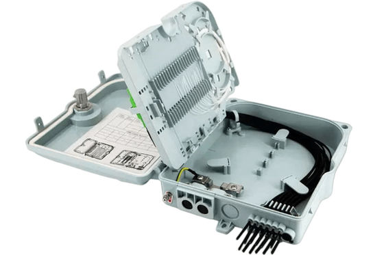 繊維光学の端子箱12Port SC/LC/ST/FC IP-66 UPC/APC薄い灰色FTTH
