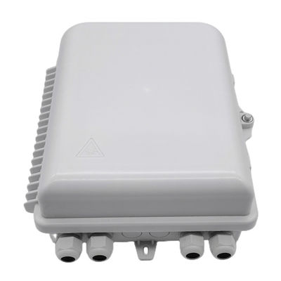 白い繊維光学のディバイダー箱LC 1x16 PLCのディバイダーの壁の台紙