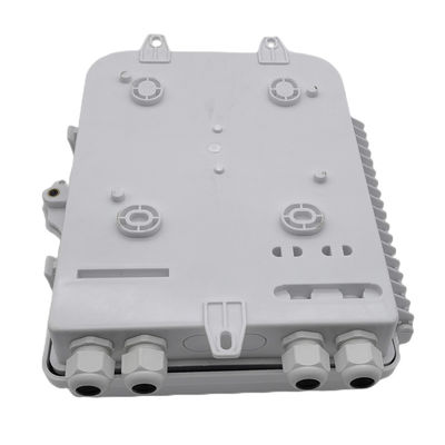 白い繊維光学のディバイダー箱LC 1x16 PLCのディバイダーの壁の台紙