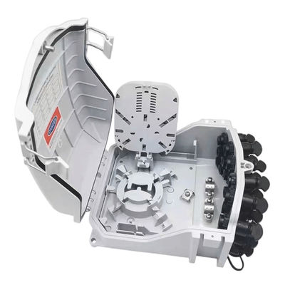 華為技術の小型繊維光学の端子箱16Core SC IP65 PC+ABS FTTXの解決