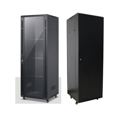 PDUサーバー棚のキャビネットの床の立場SPCC 42U 600*1000*2000MM