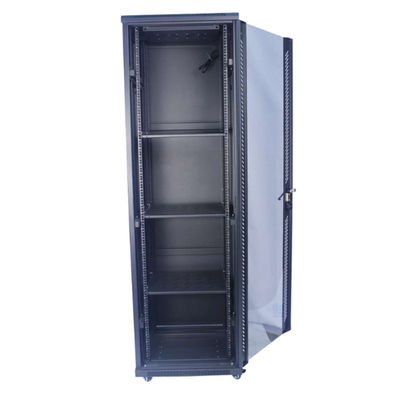 PDUサーバー棚のキャビネットの床の立場SPCC 42U 600*1000*2000MM