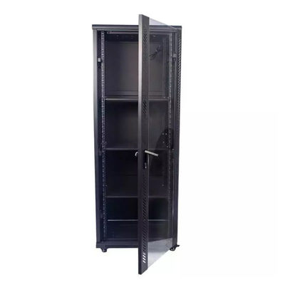 PDUサーバー棚のキャビネットの床の立場SPCC 42U 600*1000*2000MM