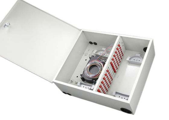 ODFの壁の台紙繊維のエンクロージャの配電箱FC 72F 72の左舷単一のドア