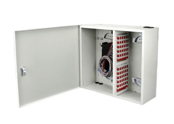 ODFの壁の台紙繊維のエンクロージャの配電箱FC 72F 72の左舷単一のドア