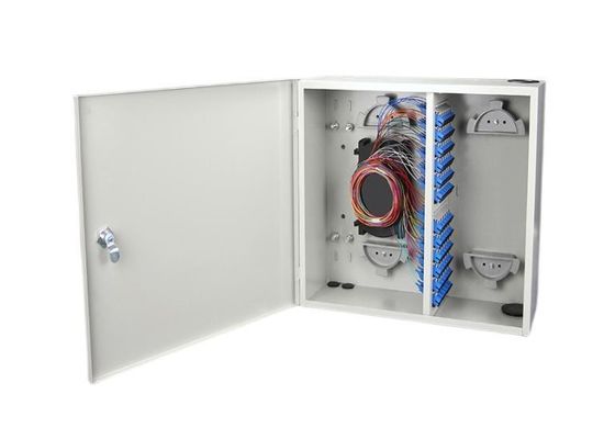 ODFの壁の台紙繊維のエンクロージャの配電箱FC 72F 72の左舷単一のドア