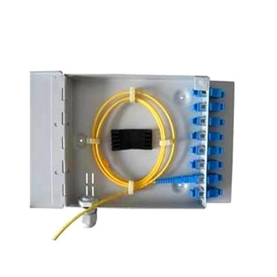 FTTHの小型壁の台紙の繊維光学の端子箱8Port SC/LC/ST/FC