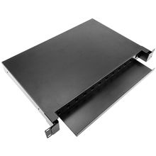 48コア430x200x46mm黒色光ファイバーパッチパネル
