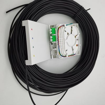 LC/APC 前接続ファイバー終了ボックス 4ファイバー 10-100M ウォール出口ボックス 4fo