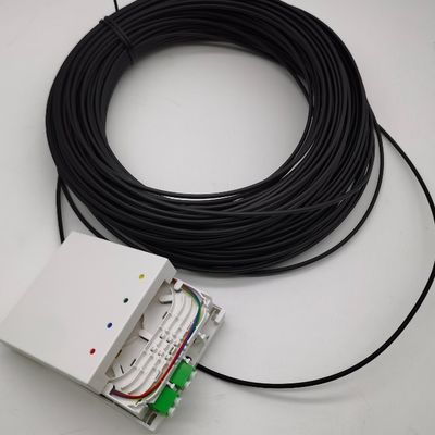 LC/APC 前接続ファイバー終了ボックス 4ファイバー 10-100M ウォール出口ボックス 4fo