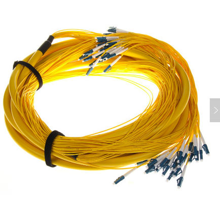 SM 9/125 G652D (OS2) LSZH 12 ファイバー LC/UPC-LC/UPC 光ファイバー ブレイクアウトケーブル 1M